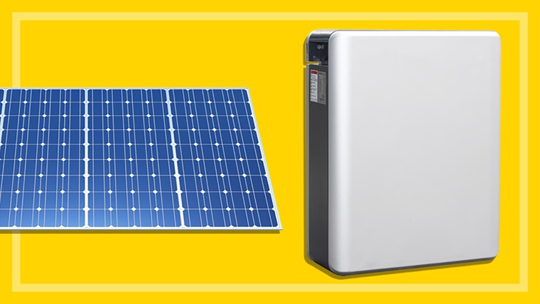 Solar Battery Storage Installation